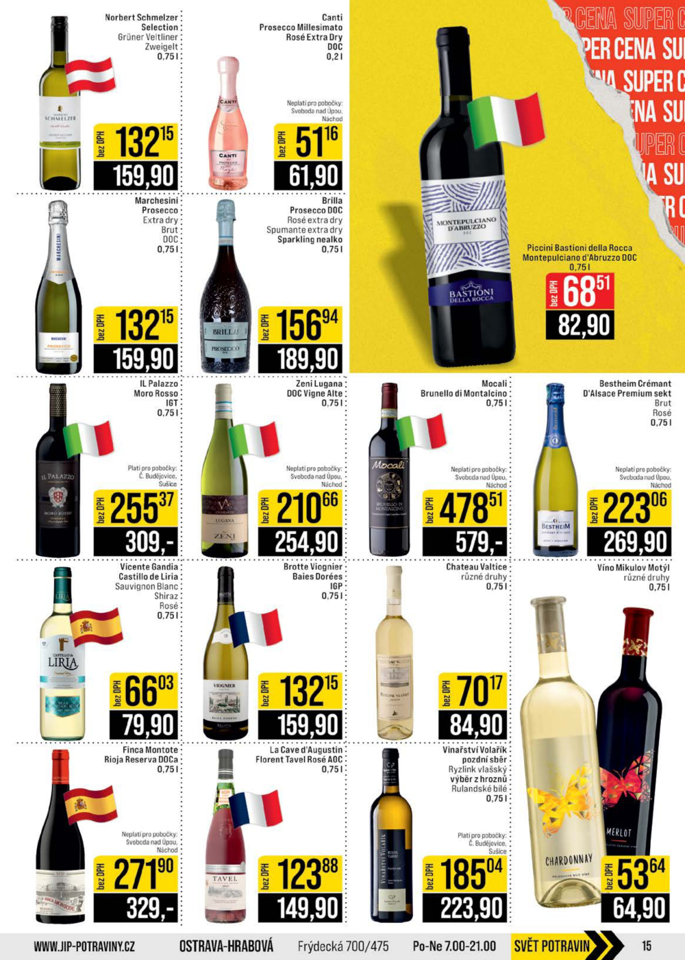 Leták JIP leták CC Cash & Carry - České Budějovice, Most, Náchod, Svoboda nad Úpou, Sušice - strana 15