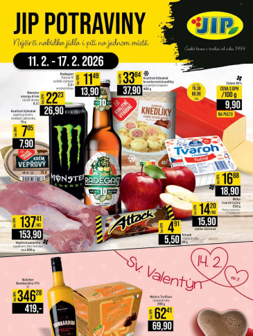 JIP leták CC Cash & Carry - České Budějovice, Most, Náchod, Svoboda nad Úpou, Sušice