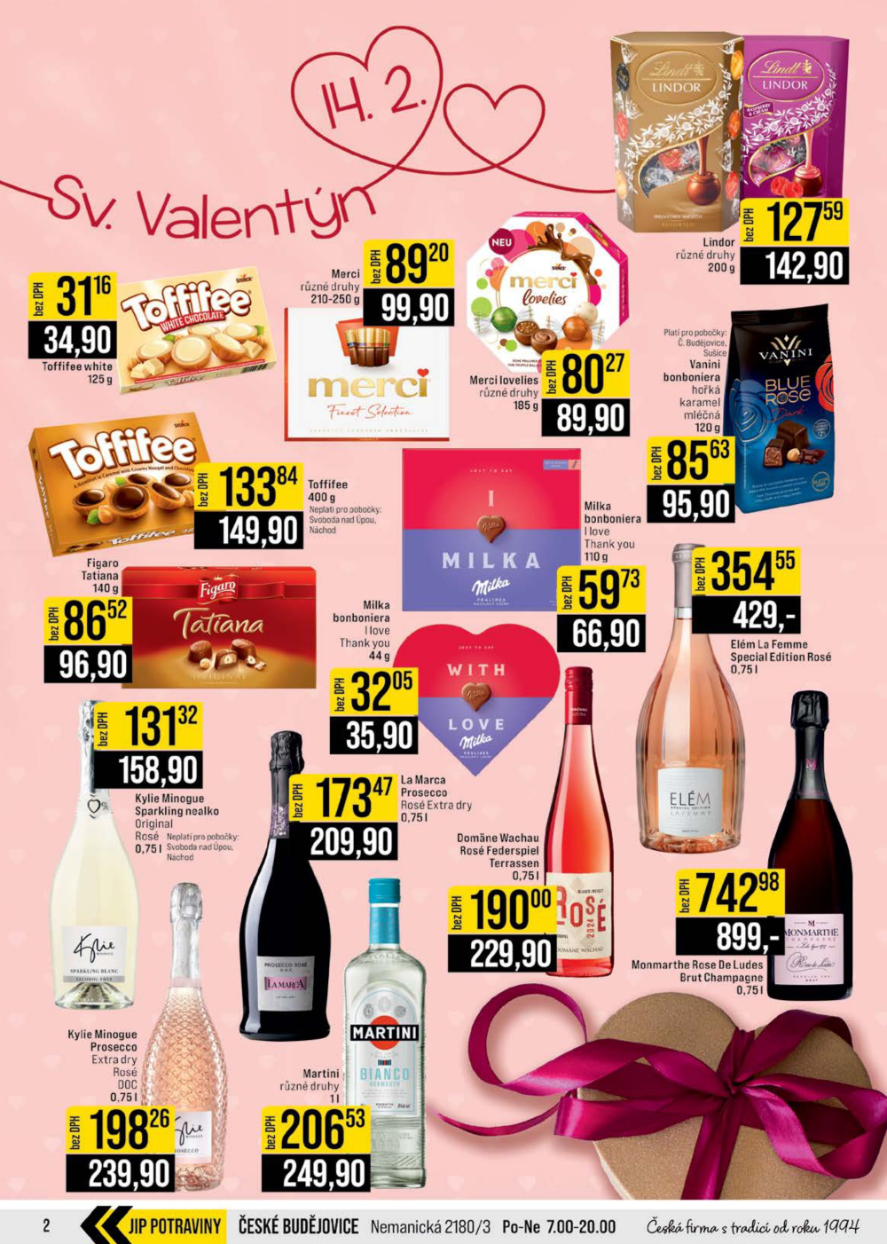 Leták JIP leták CC Cash & Carry - České Budějovice, Most, Náchod, Svoboda nad Úpou, Sušice - strana 2