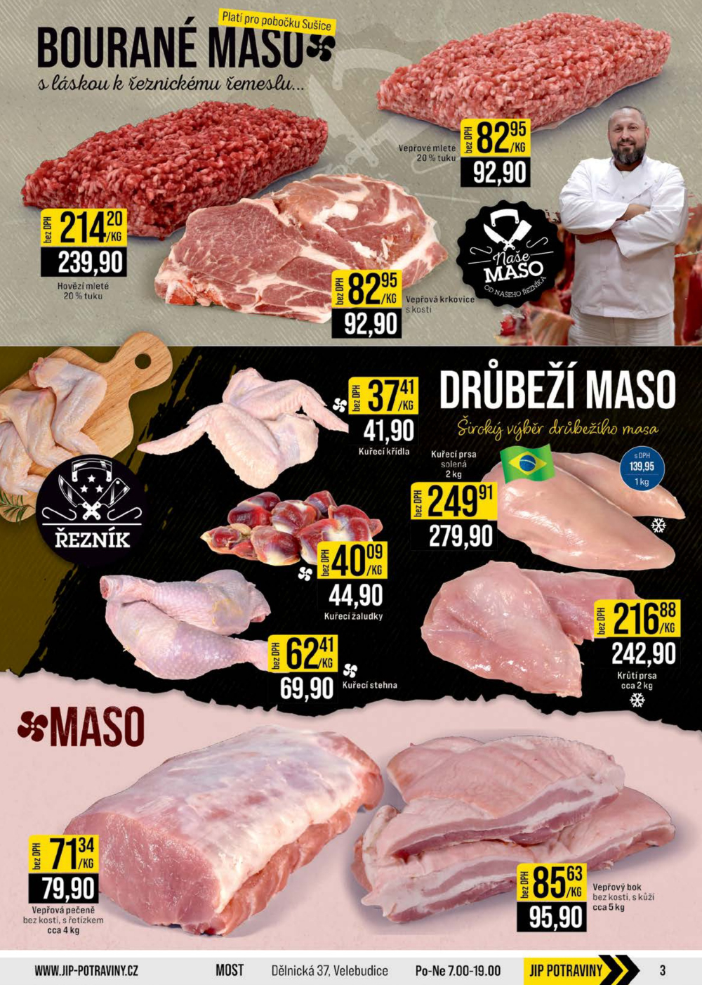 Leták JIP leták CC Cash & Carry - České Budějovice, Most, Náchod, Svoboda nad Úpou, Sušice - strana 3