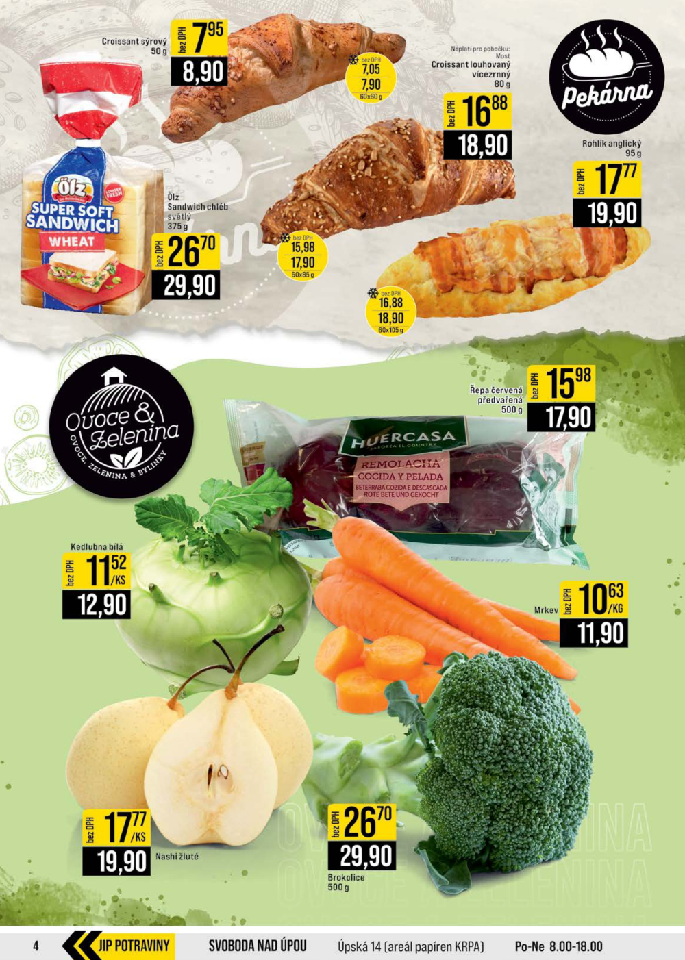 Leták JIP leták CC Cash & Carry - České Budějovice, Most, Náchod, Svoboda nad Úpou, Sušice - strana 4