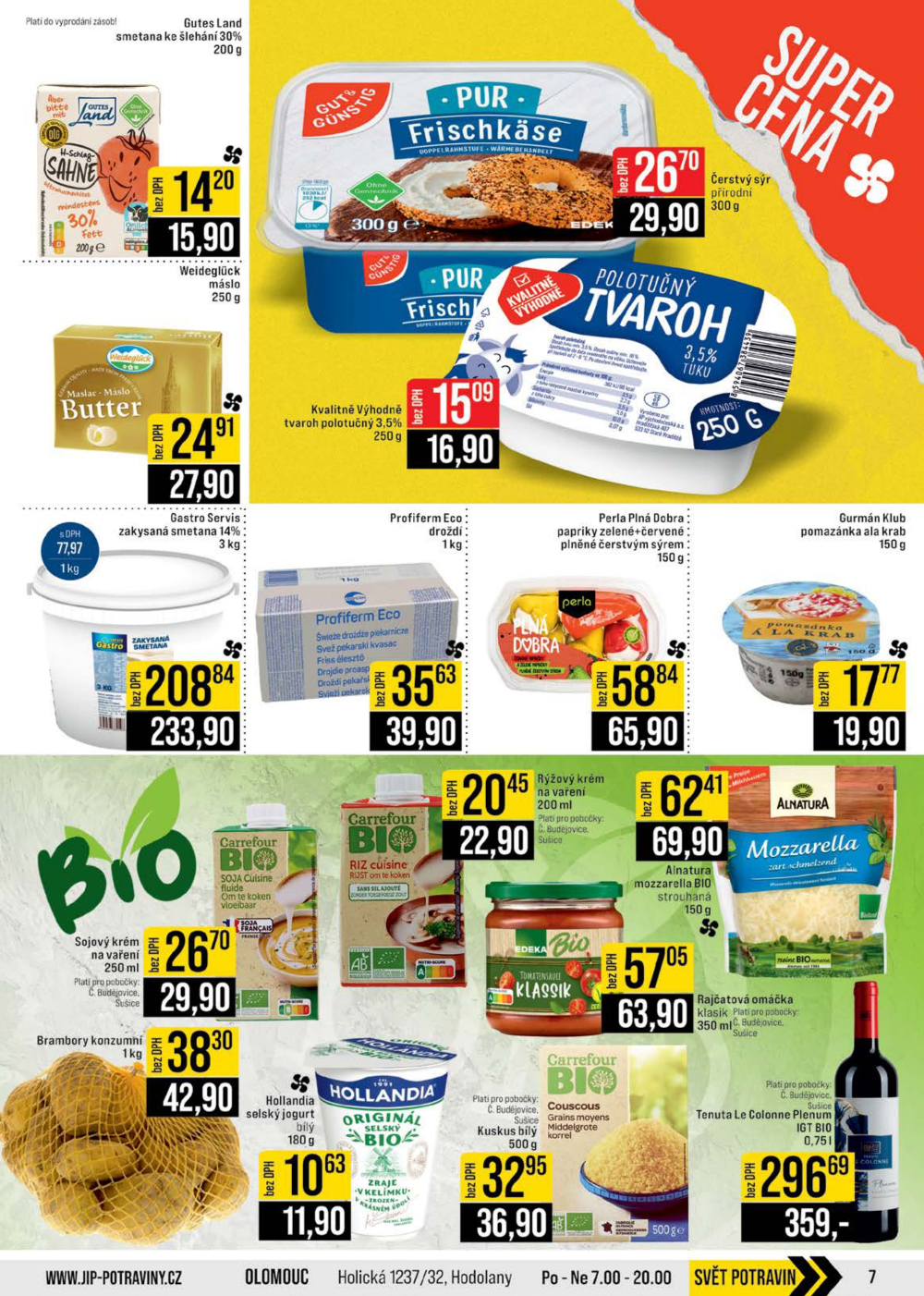 Leták JIP leták CC Cash & Carry - České Budějovice, Most, Náchod, Svoboda nad Úpou, Sušice - strana 7