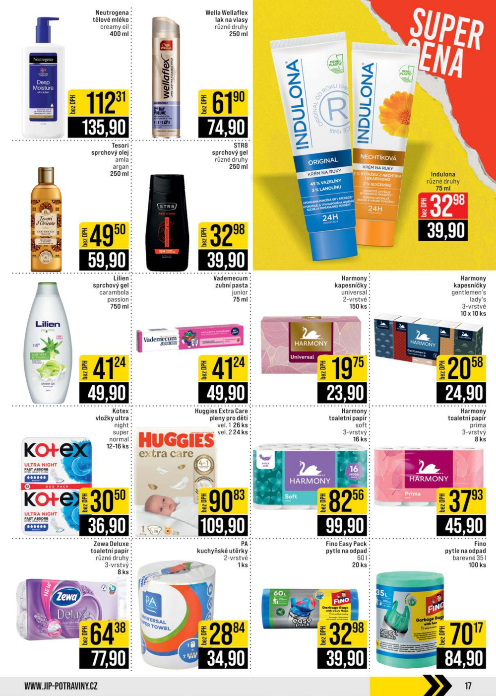 Leták JIP leták CC Cash & Carry - Brno, Ostrava, Praha, Polička, Olomouc, Karlovy Vary, Zlín, Jilemnice, Pardubice - strana 17