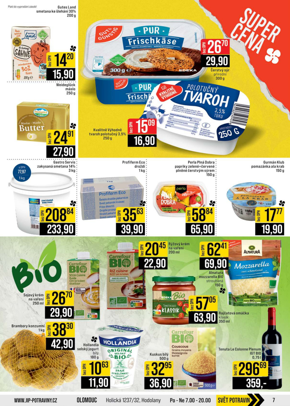 Leták JIP leták CC Cash & Carry - Brno, Ostrava, Praha, Polička, Olomouc, Karlovy Vary, Zlín, Jilemnice, Pardubice - strana 7