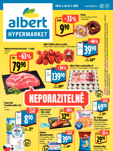Albert Hypermarket leták