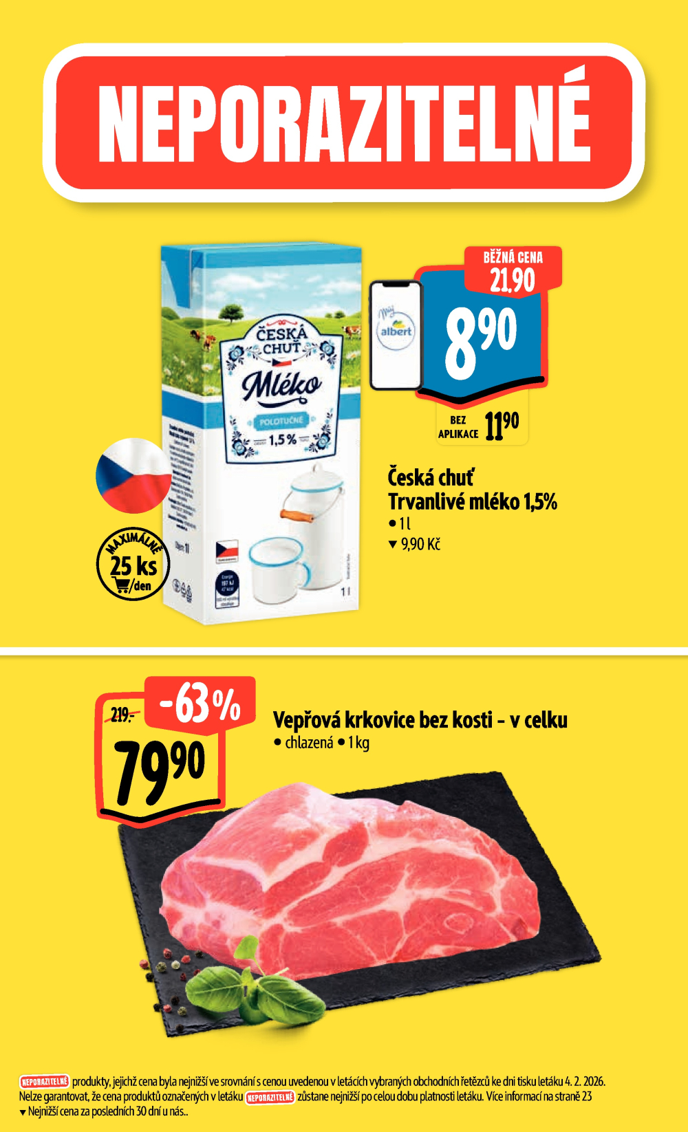 Leták Albert Hypermarket leták - strana 2