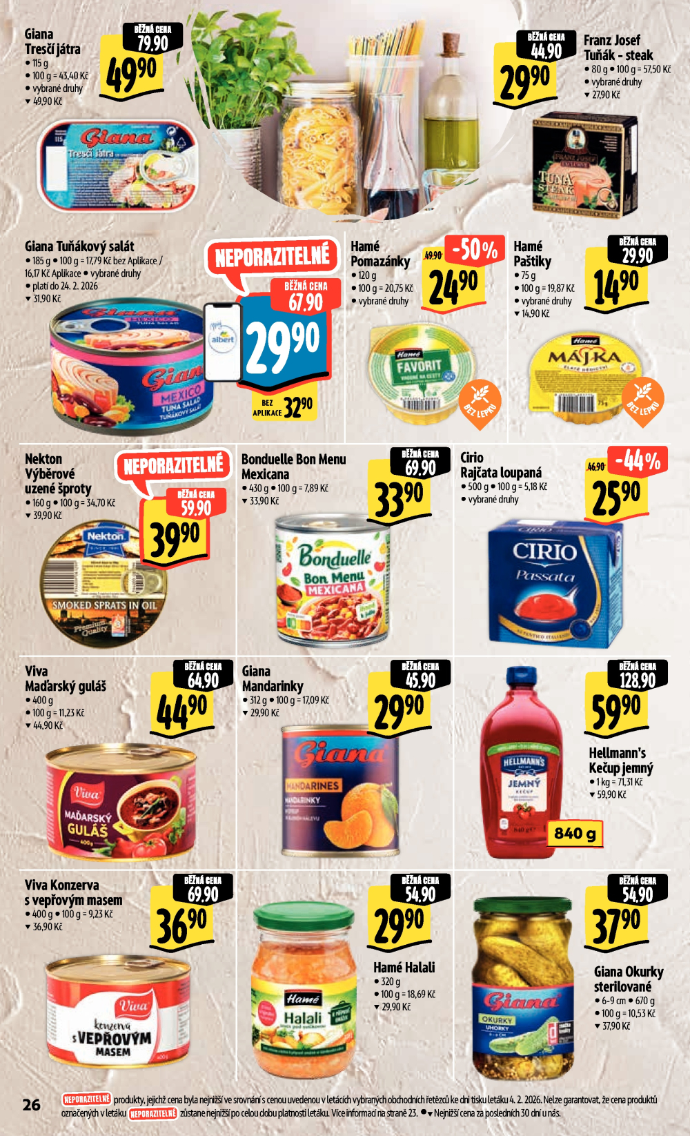 Leták Albert Hypermarket leták - strana 34