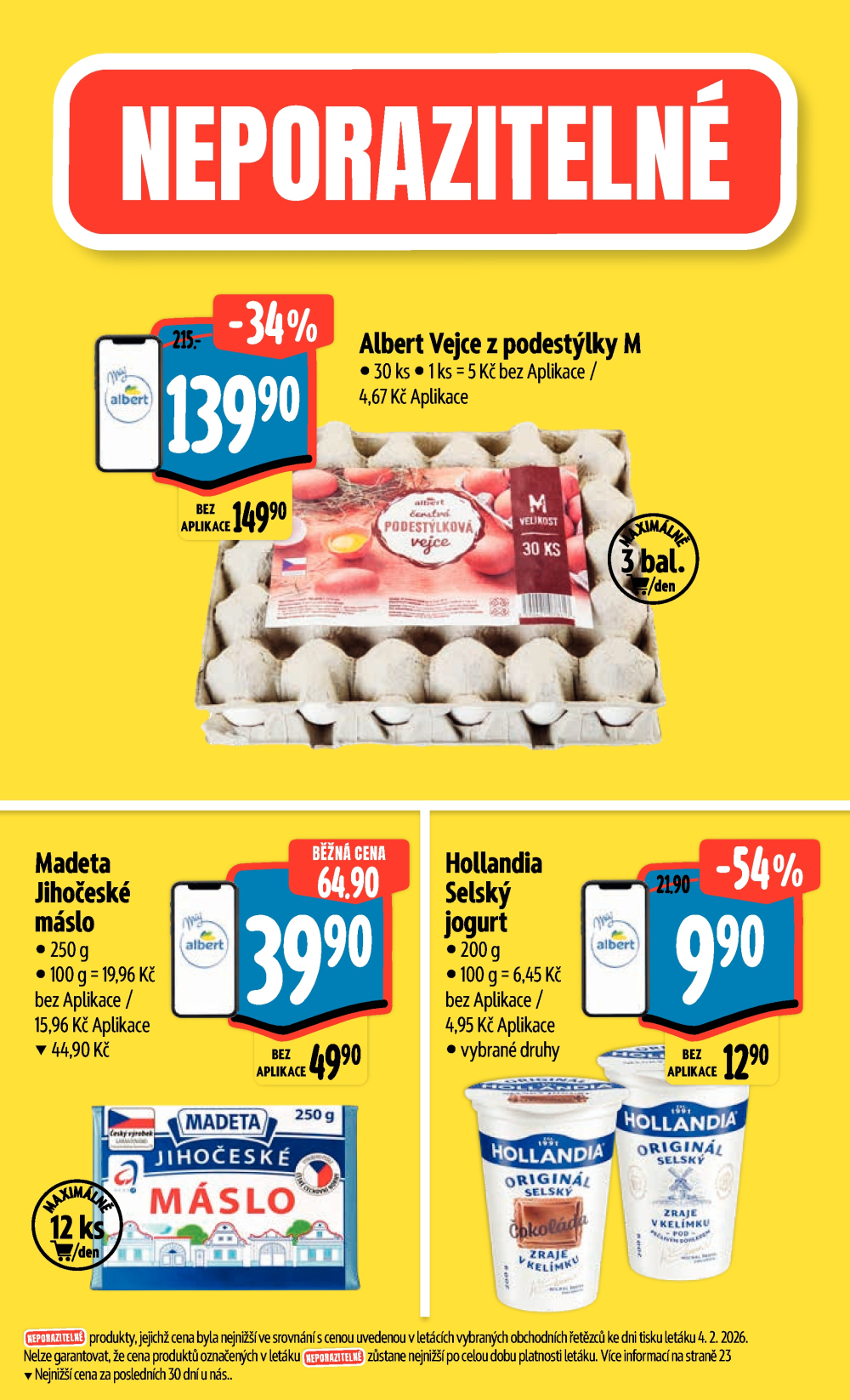 Leták Albert Hypermarket leták - strana 3