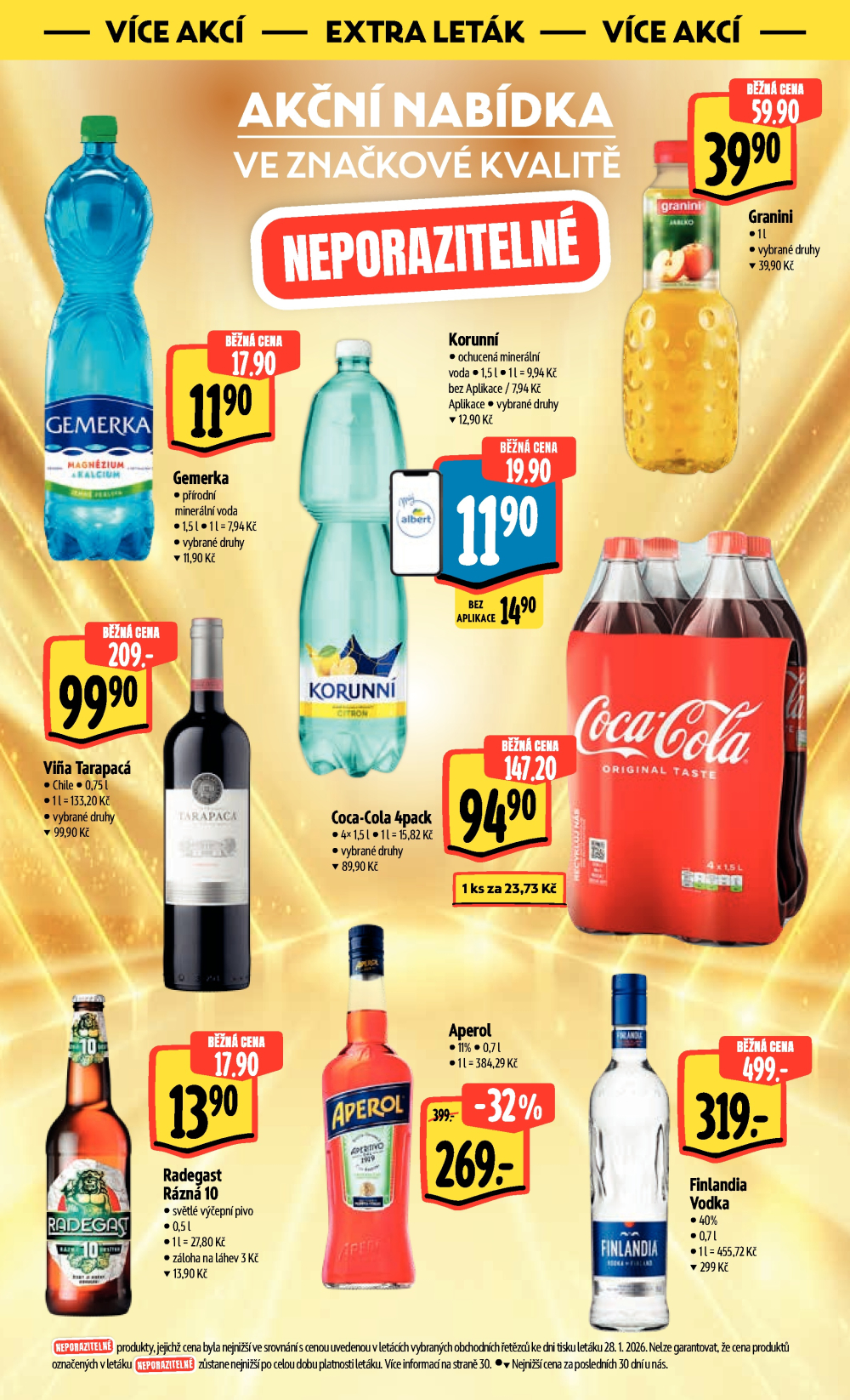 Leták Albert Hypermarket leták - strana 44