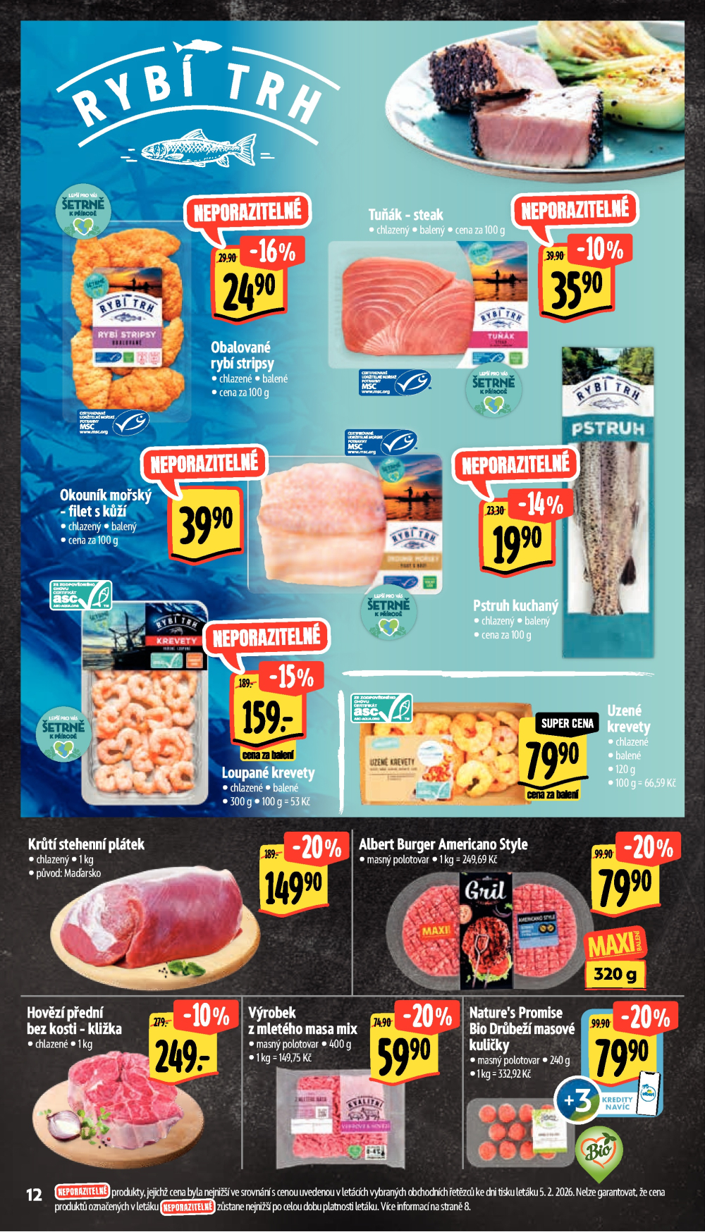 Leták Albert Supermarket leták - Brno, Stará Osada a Jihomoravské náměstí - strana 24