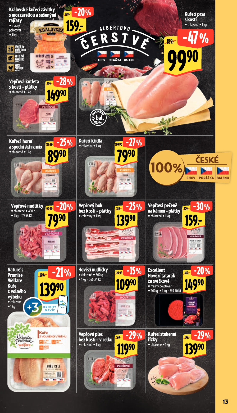 Leták Albert Supermarket leták - Brno, Stará Osada a Jihomoravské náměstí - strana 25