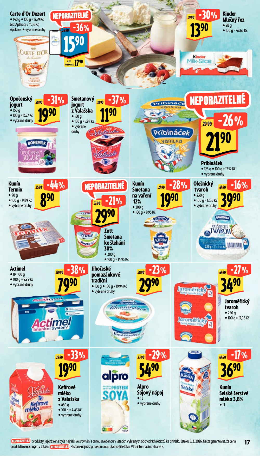 Leták Albert Supermarket leták - Brno, Stará Osada a Jihomoravské náměstí - strana 29