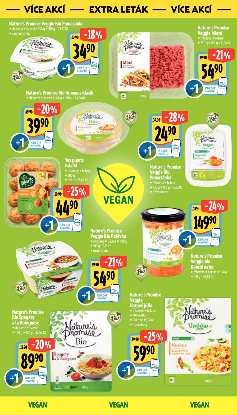 Leták Albert Supermarket leták - Brno, Stará Osada a Jihomoravské náměstí - strana 40