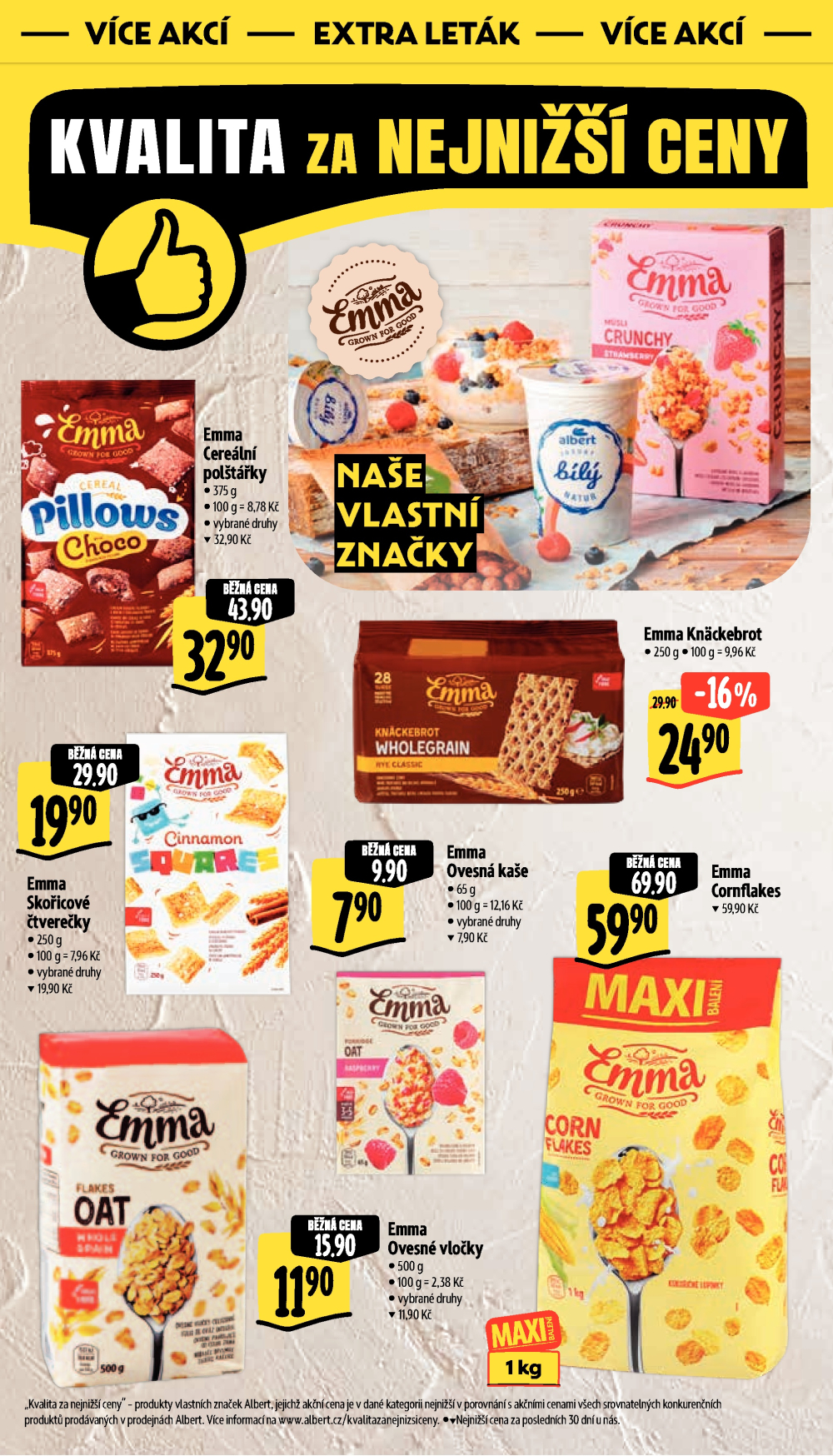 Leták Albert Supermarket leták - Brno, Stará Osada a Jihomoravské náměstí - strana 45