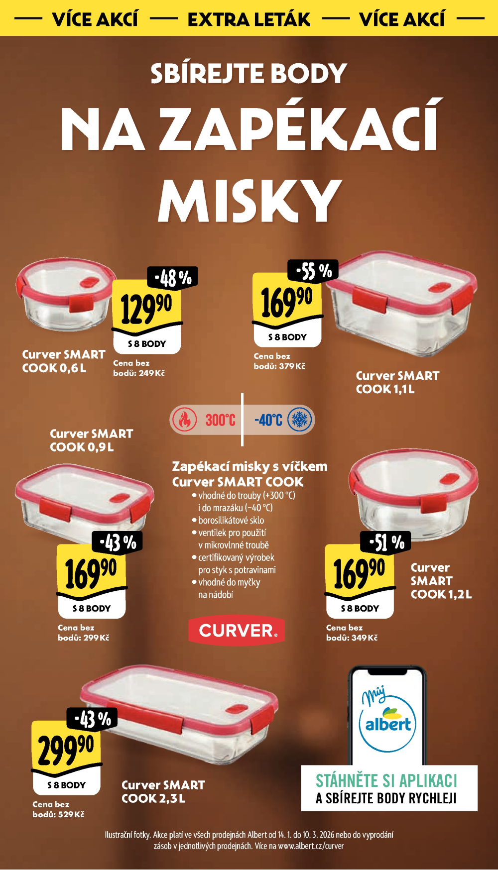 Leták Albert Supermarket leták - Brno, Stará Osada a Jihomoravské náměstí - strana 48