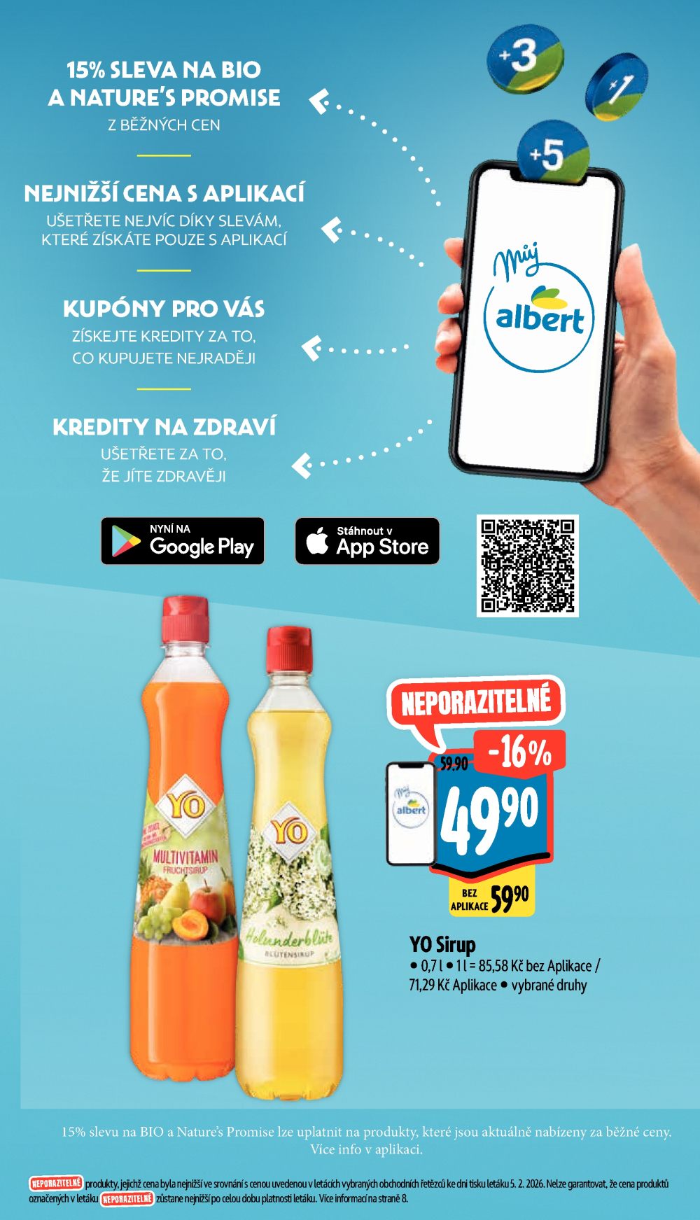Leták Albert Supermarket leták - Brno, Stará Osada a Jihomoravské náměstí - strana 9