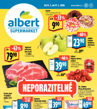 Akční leták Albert Supermarket 