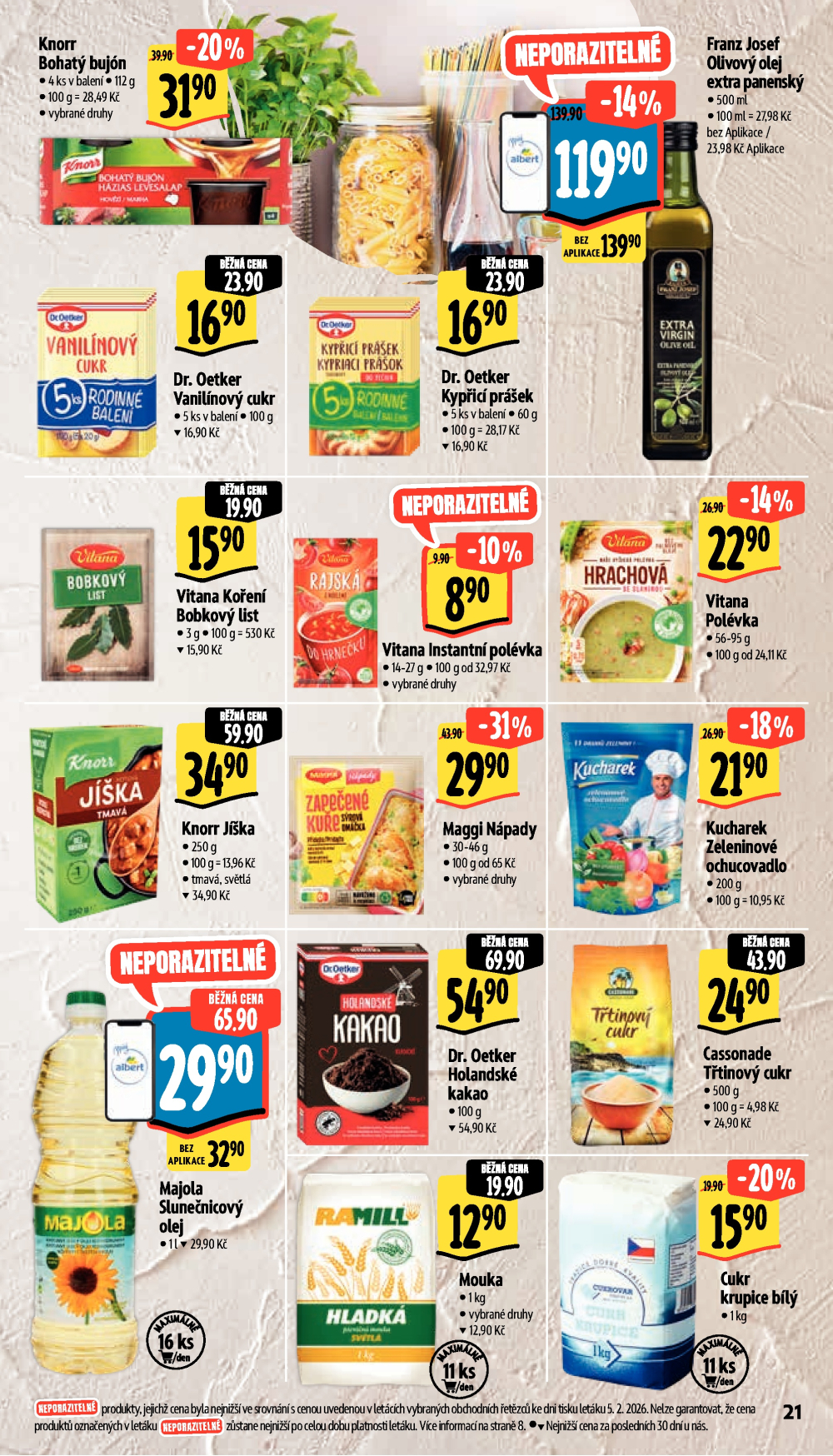 Leták Albert Supermarket leták - strana 29