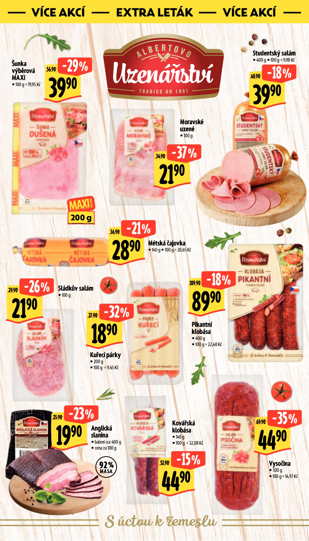 Leták Albert Supermarket leták - strana 42