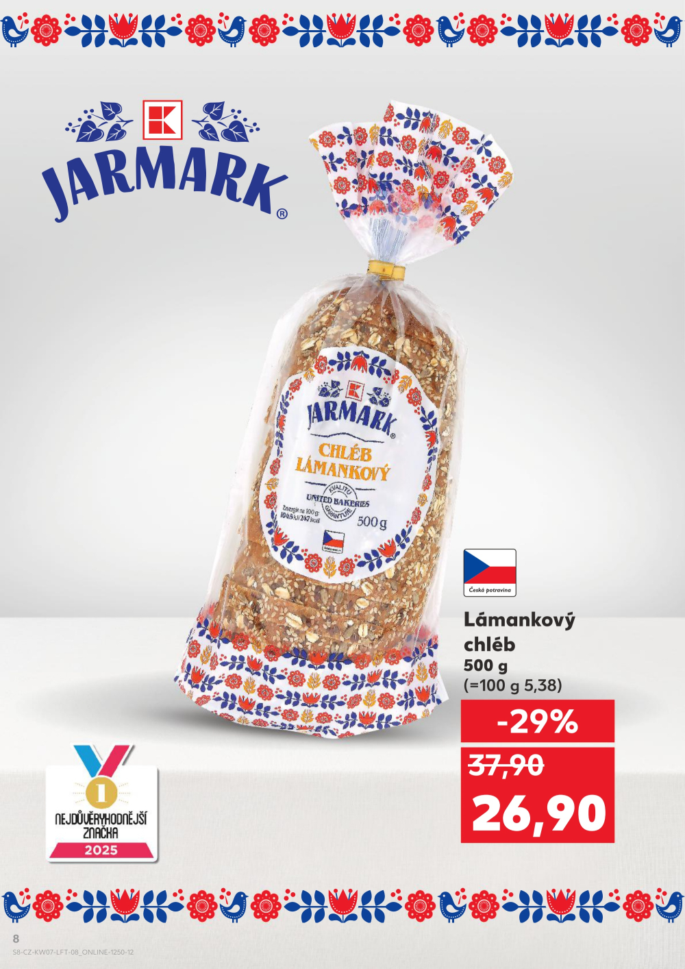 Leták Kaufland leták Ostrava - Mariánské Hory - strana 8