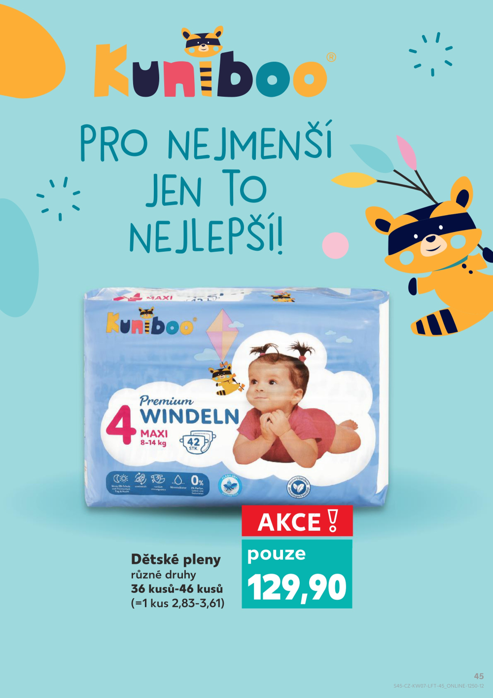 Leták Kaufland leták Třebíč, Spojovací - strana 45