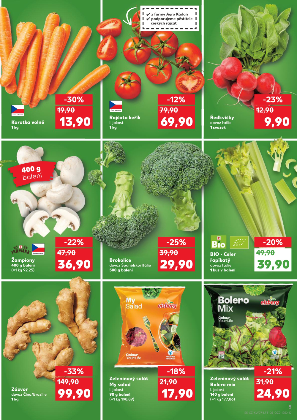 Leták Kaufland leták Třebíč, Spojovací - strana 5