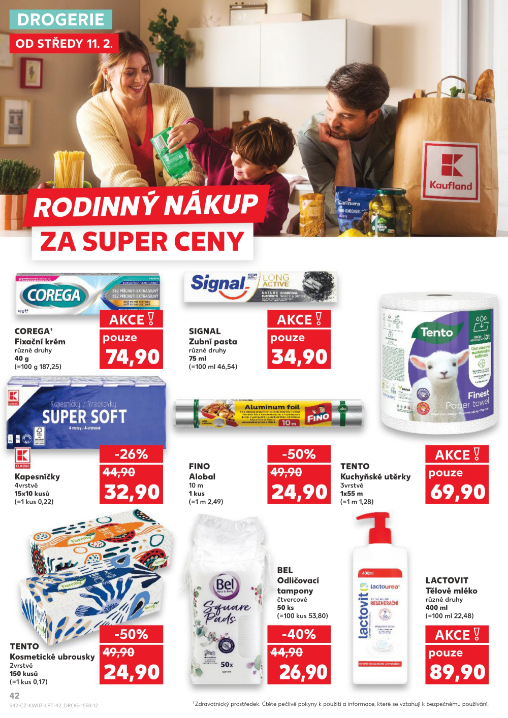 Leták Kaufland leták Praha 6 - Vypich - strana 42