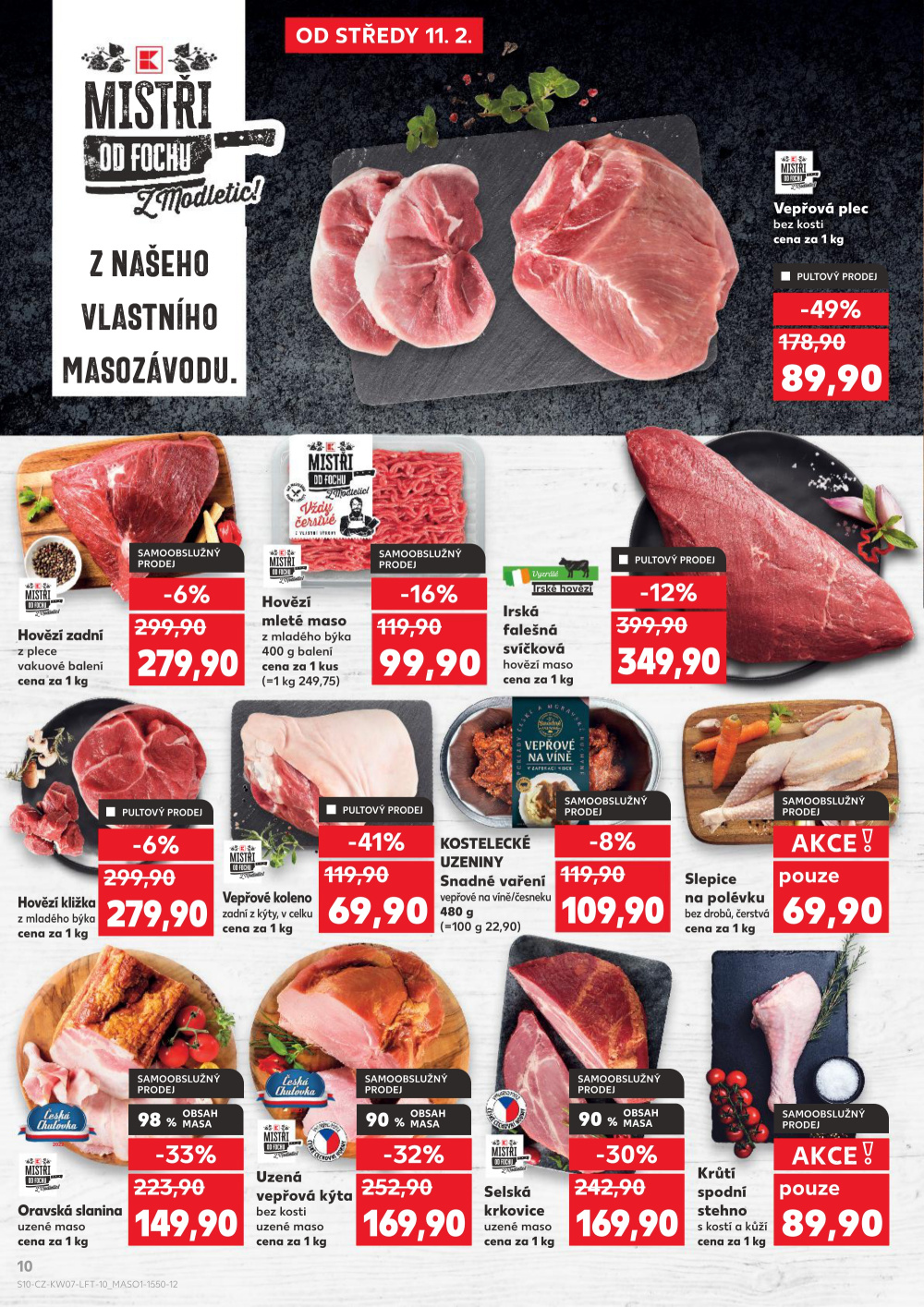 Leták Kaufland leták Praha - Barrandov - strana 10