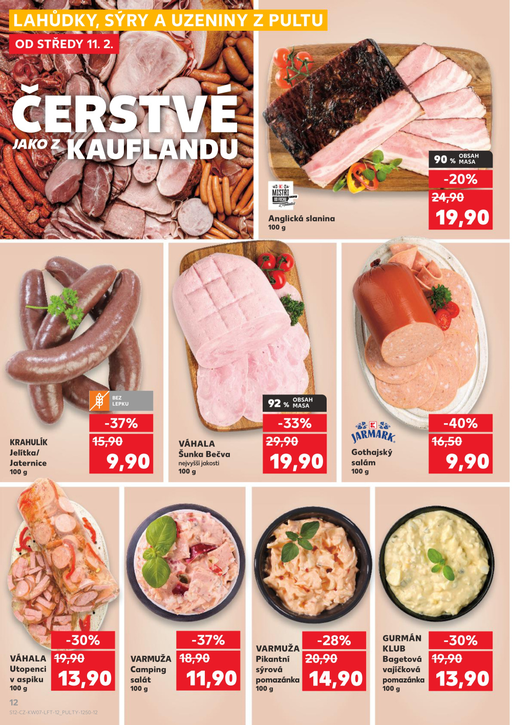 Leták Kaufland leták Praha - Barrandov - strana 12