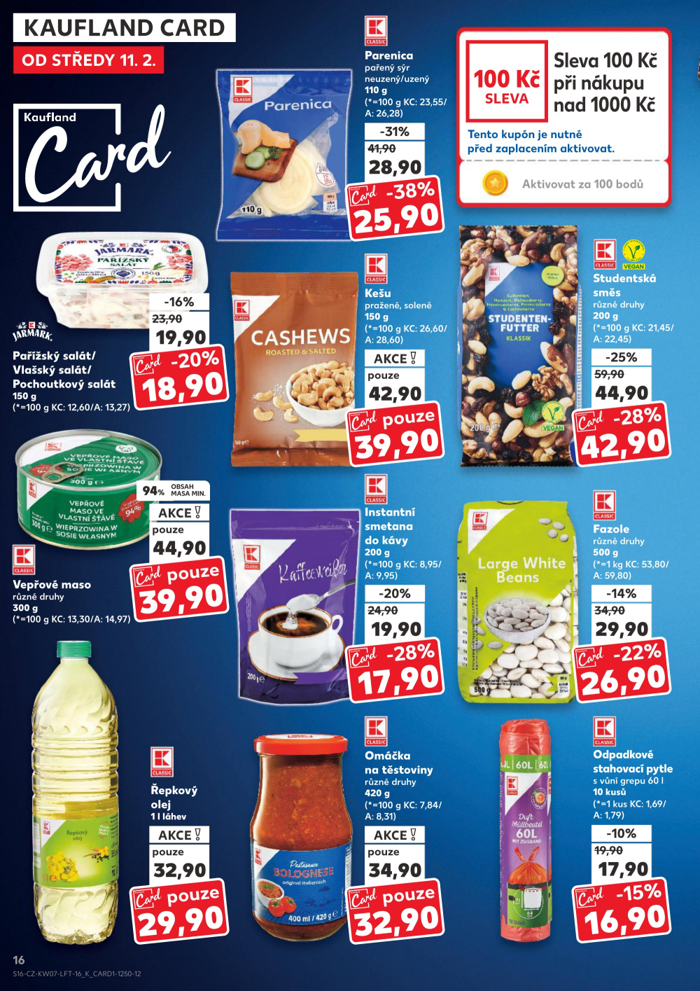 Leták Kaufland leták Praha - Barrandov - strana 16
