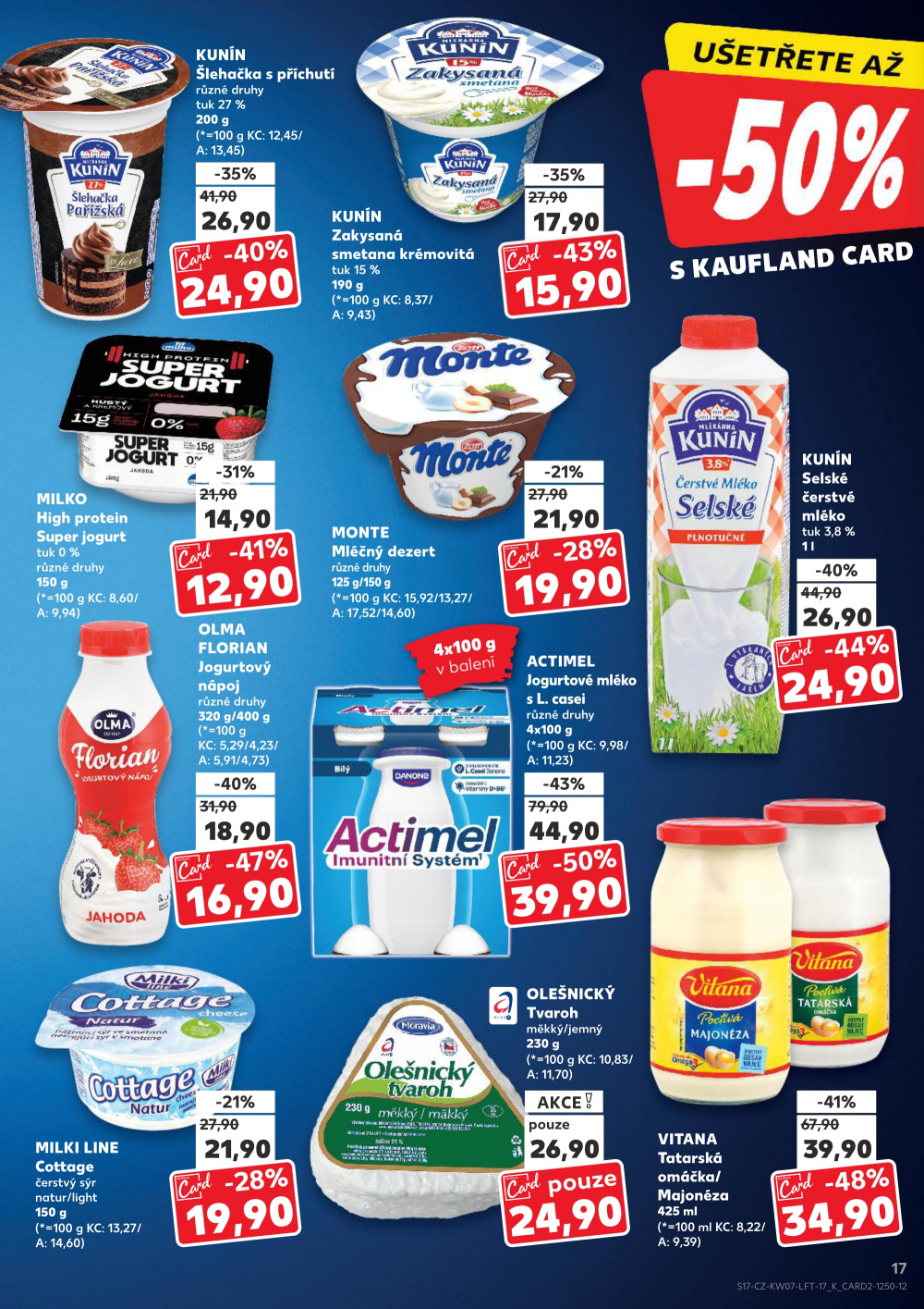 Leták Kaufland leták Praha - Barrandov - strana 17