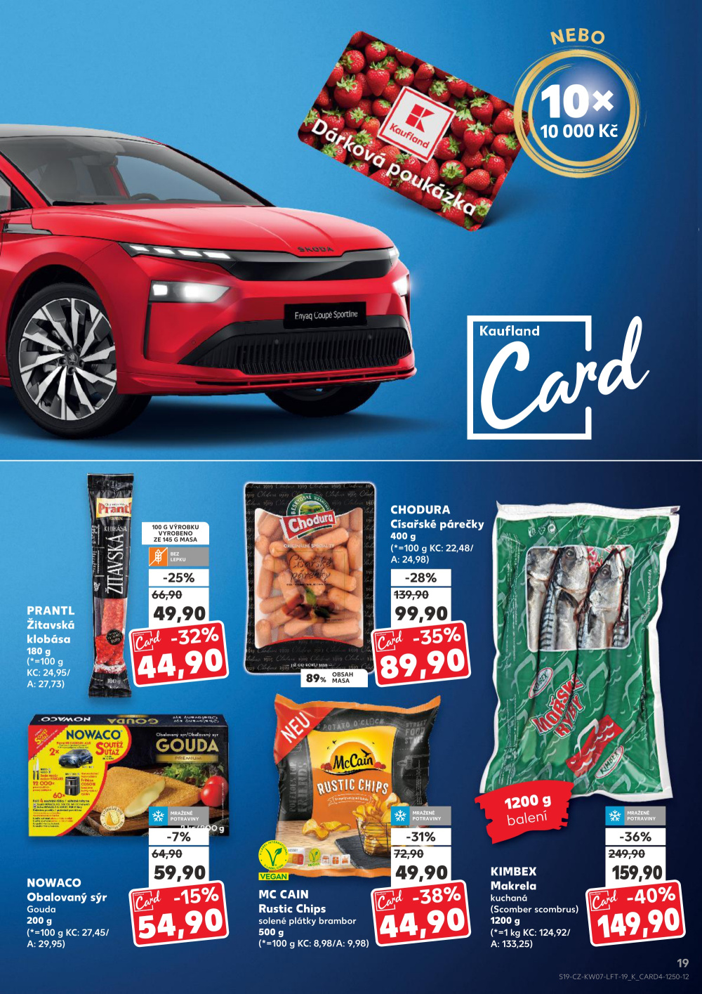 Leták Kaufland leták Praha - Barrandov - strana 19