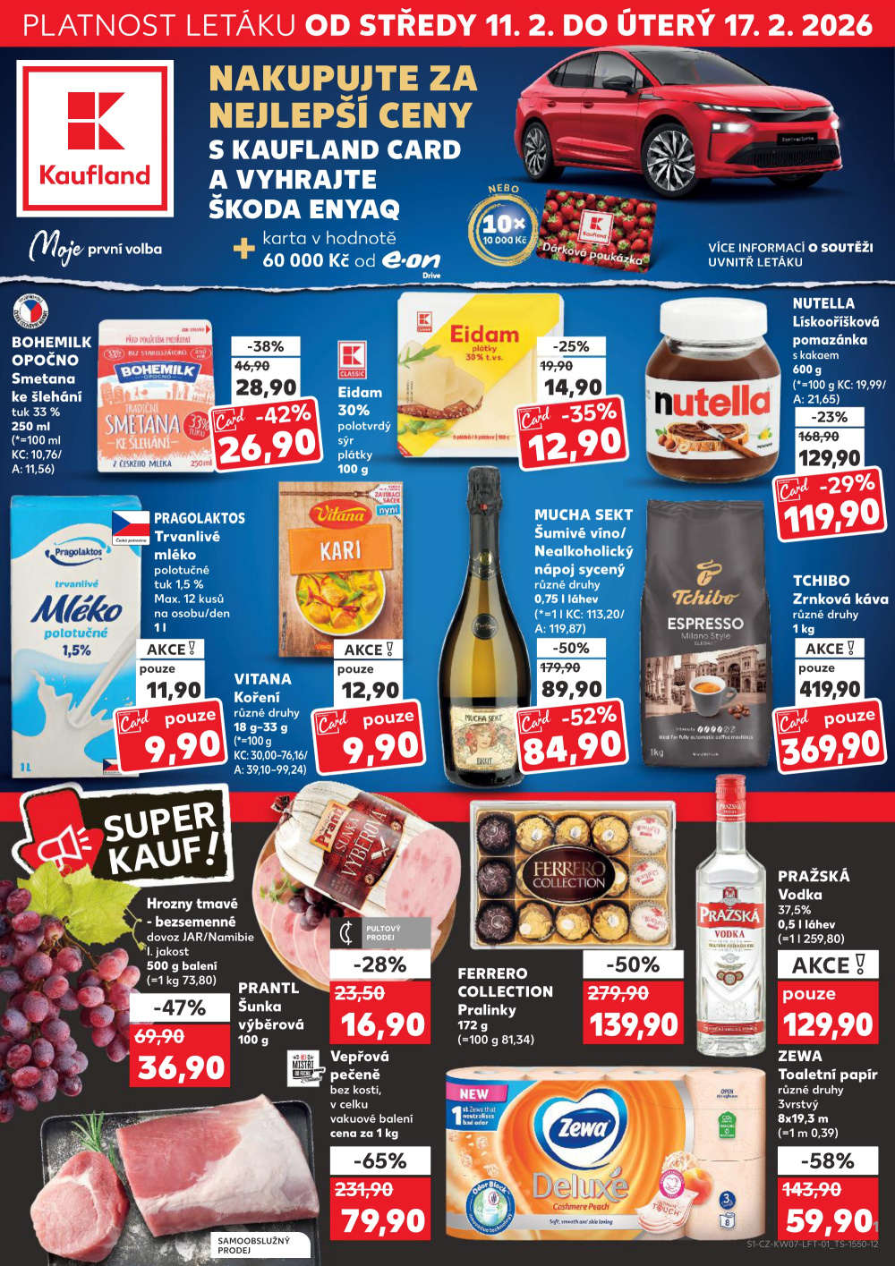 Leták Kaufland leták Praha - Barrandov - strana 1