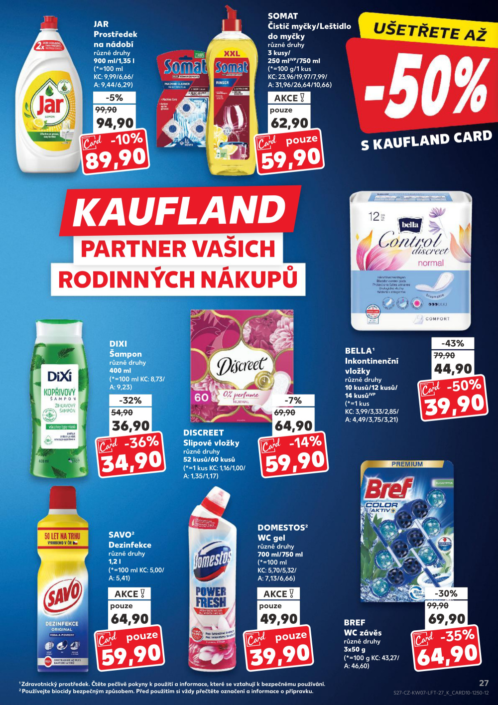 Leták Kaufland leták Praha - Barrandov - strana 27