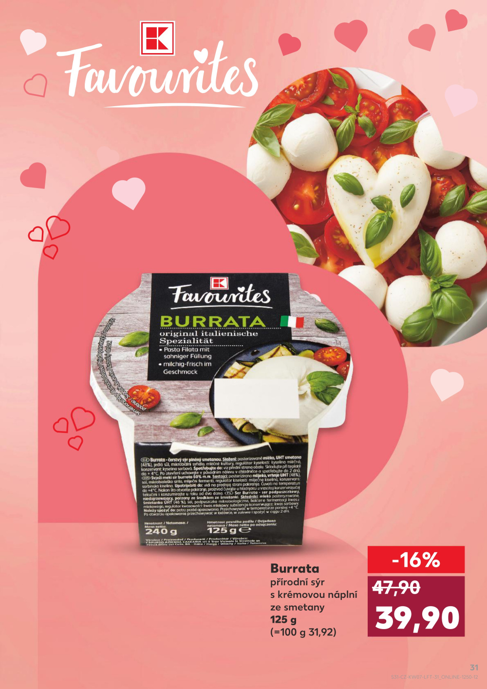 Leták Kaufland leták Praha - Barrandov - strana 31