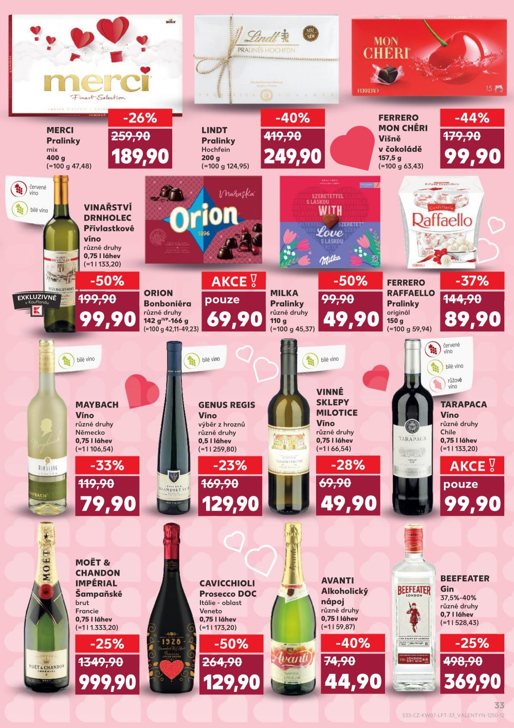 Leták Kaufland leták Praha - Barrandov - strana 33