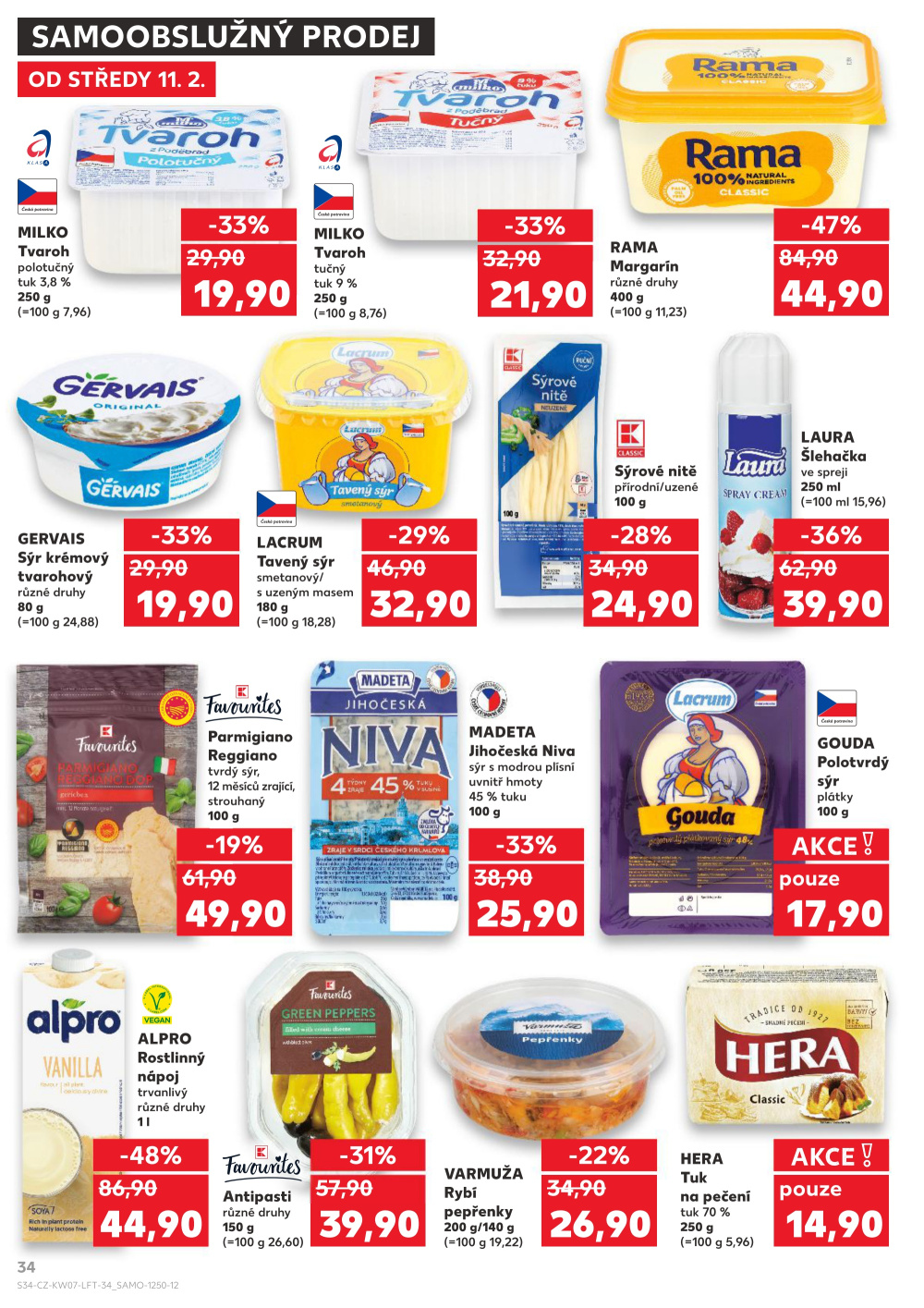 Leták Kaufland leták Praha - Barrandov - strana 34