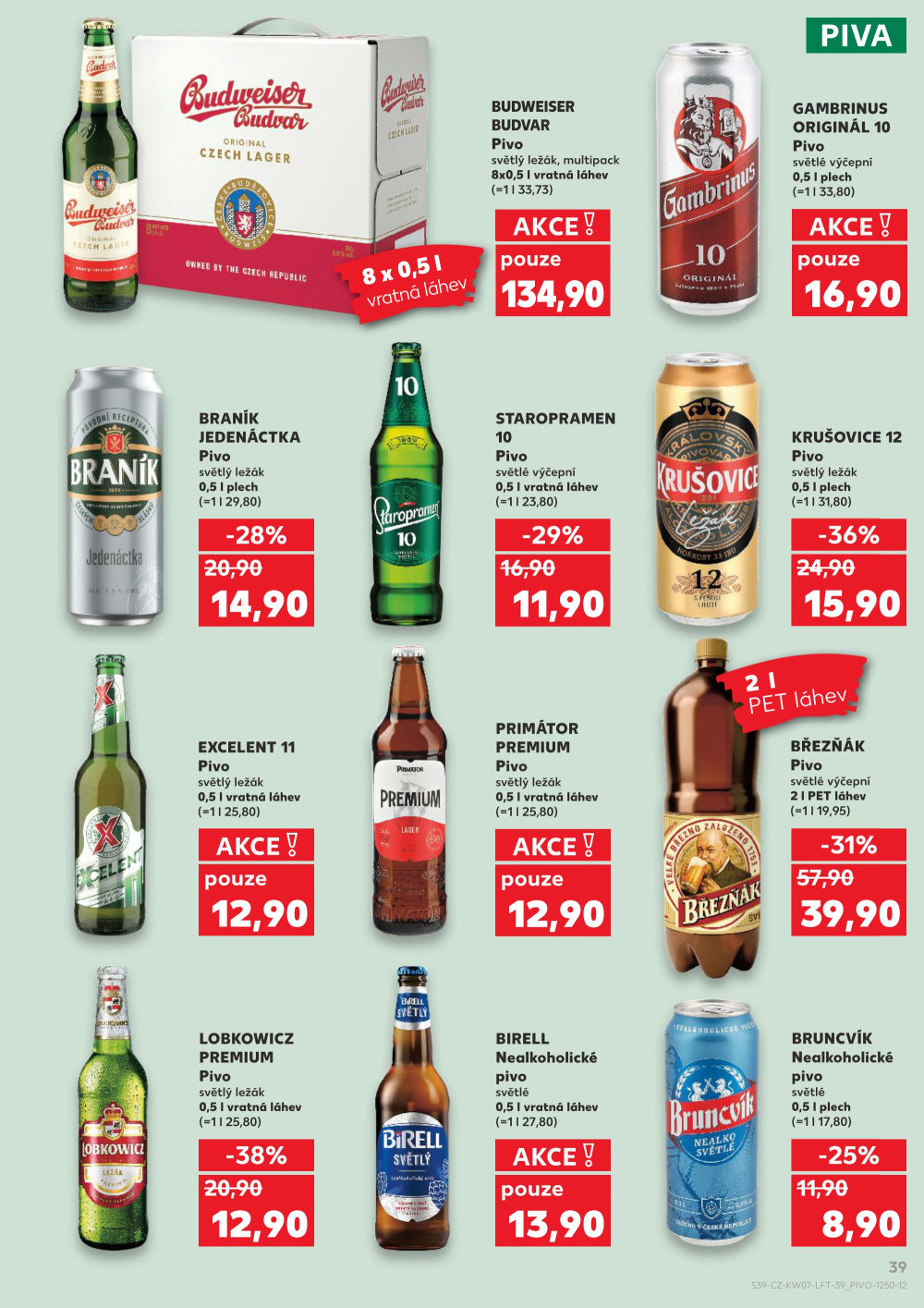 Leták Kaufland leták Praha - Barrandov - strana 39