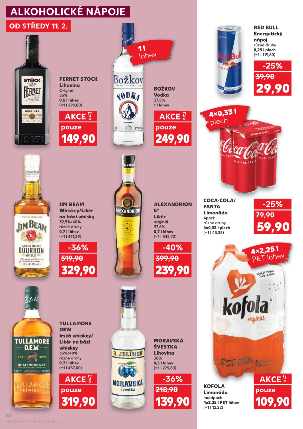 Leták Kaufland leták Praha - Barrandov - strana 40