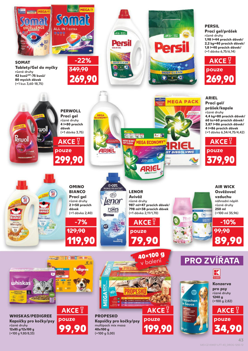 Leták Kaufland leták Praha - Barrandov - strana 43