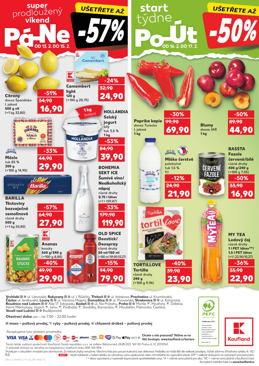 Leták Kaufland leták Praha - Barrandov - strana 46