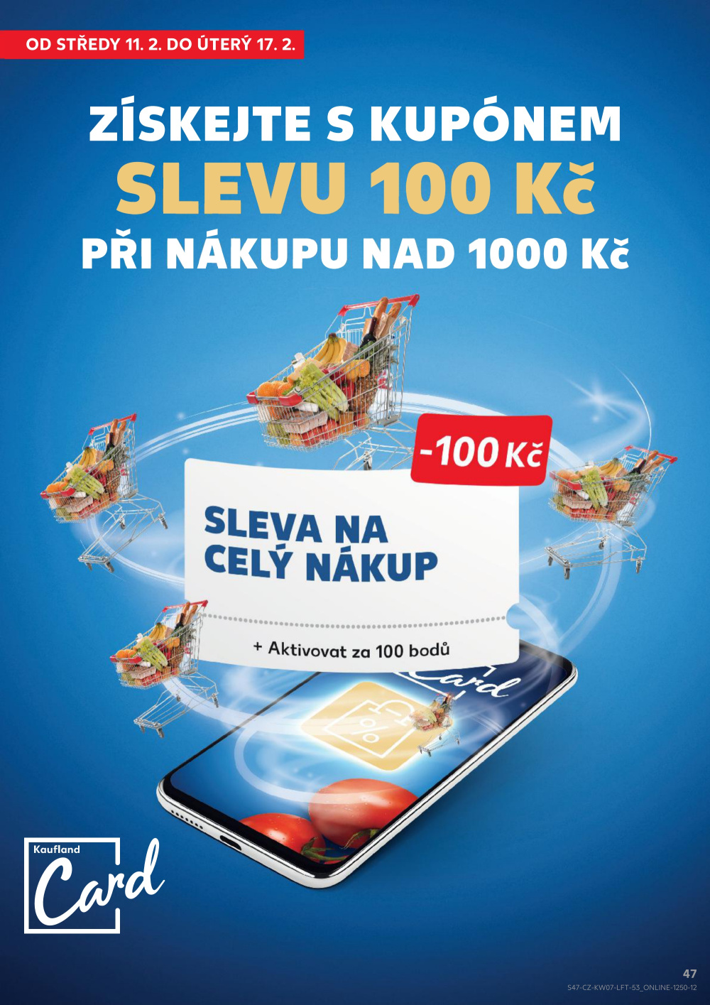 Leták Kaufland leták Praha - Barrandov - strana 47