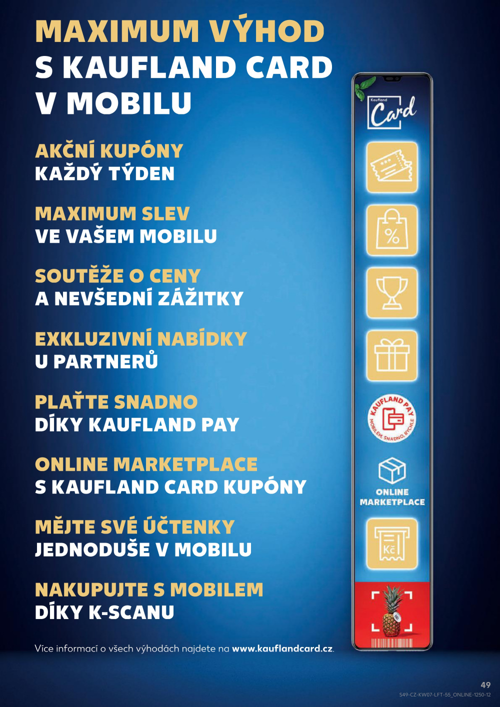Leták Kaufland leták Praha - Barrandov - strana 49