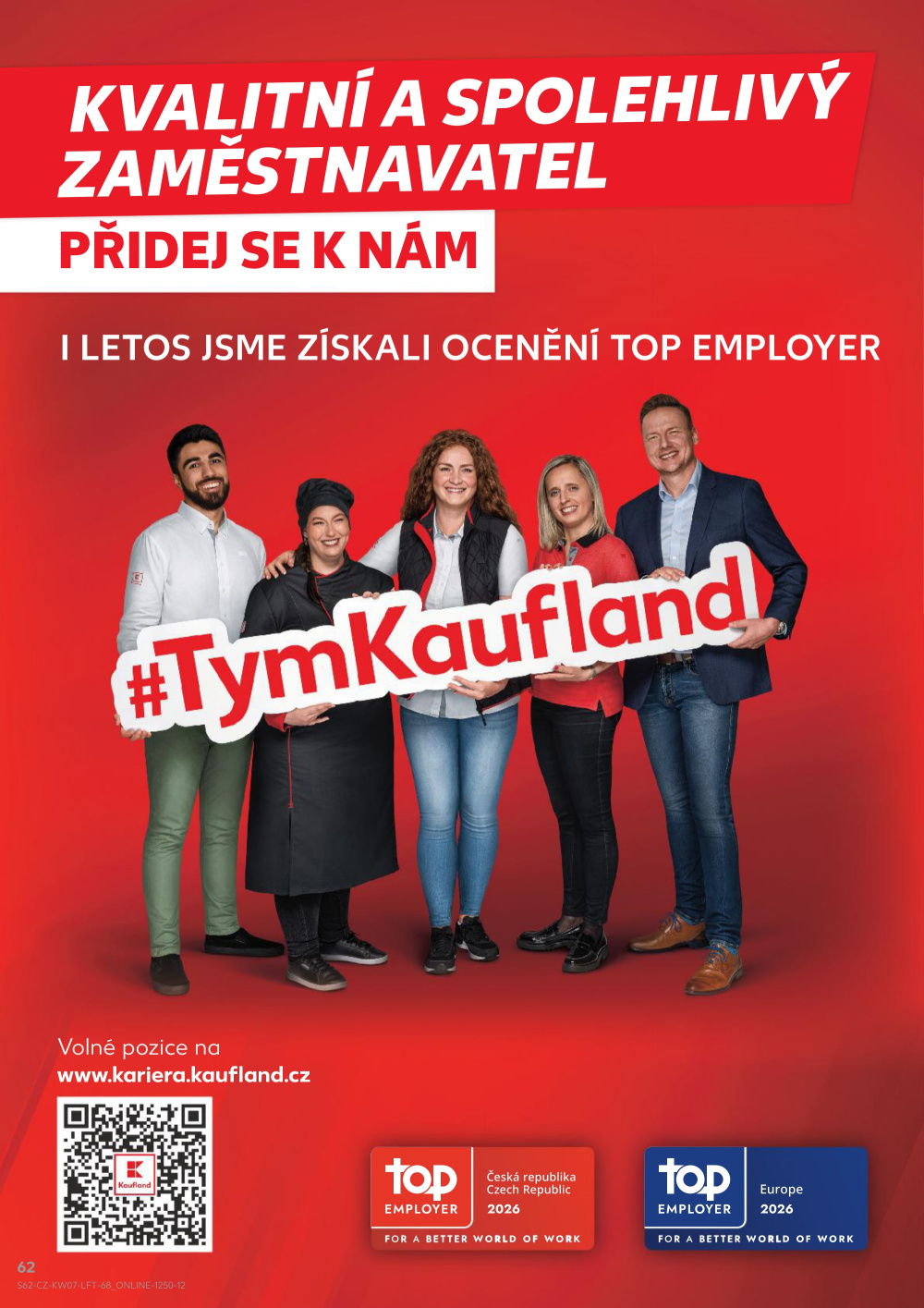 Leták Kaufland leták Praha - Barrandov - strana 62