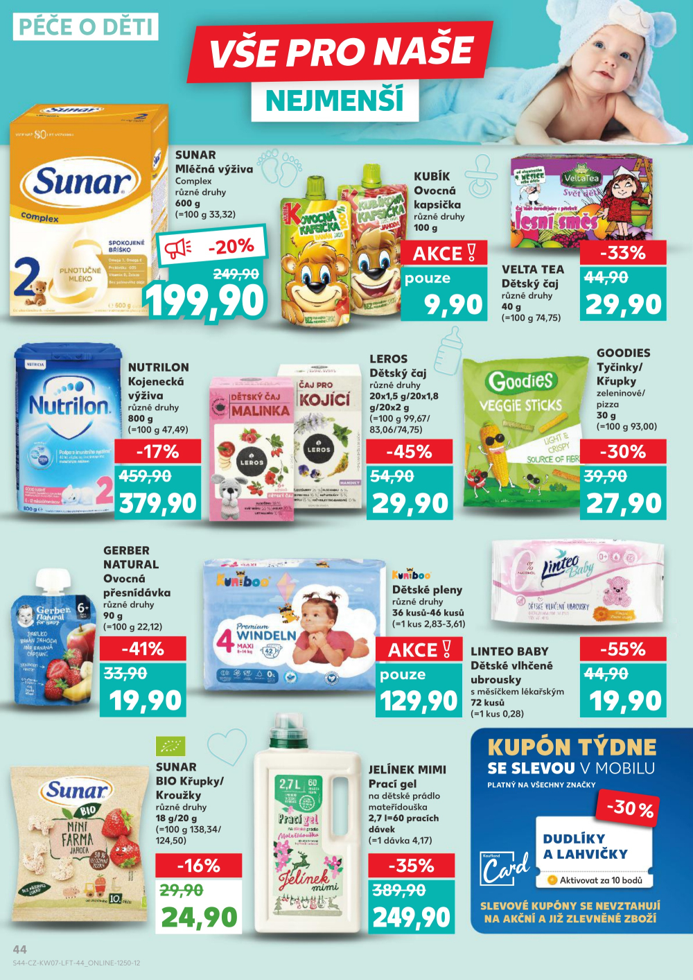 Leták Kaufland leták Pardubice - Višňovka - strana 44