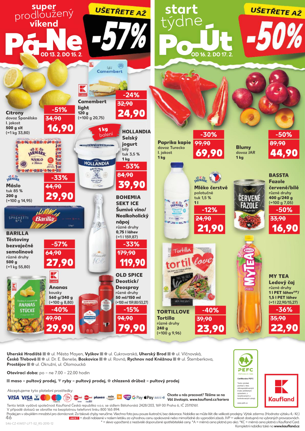 Leták Kaufland leták Boskovice - strana 46