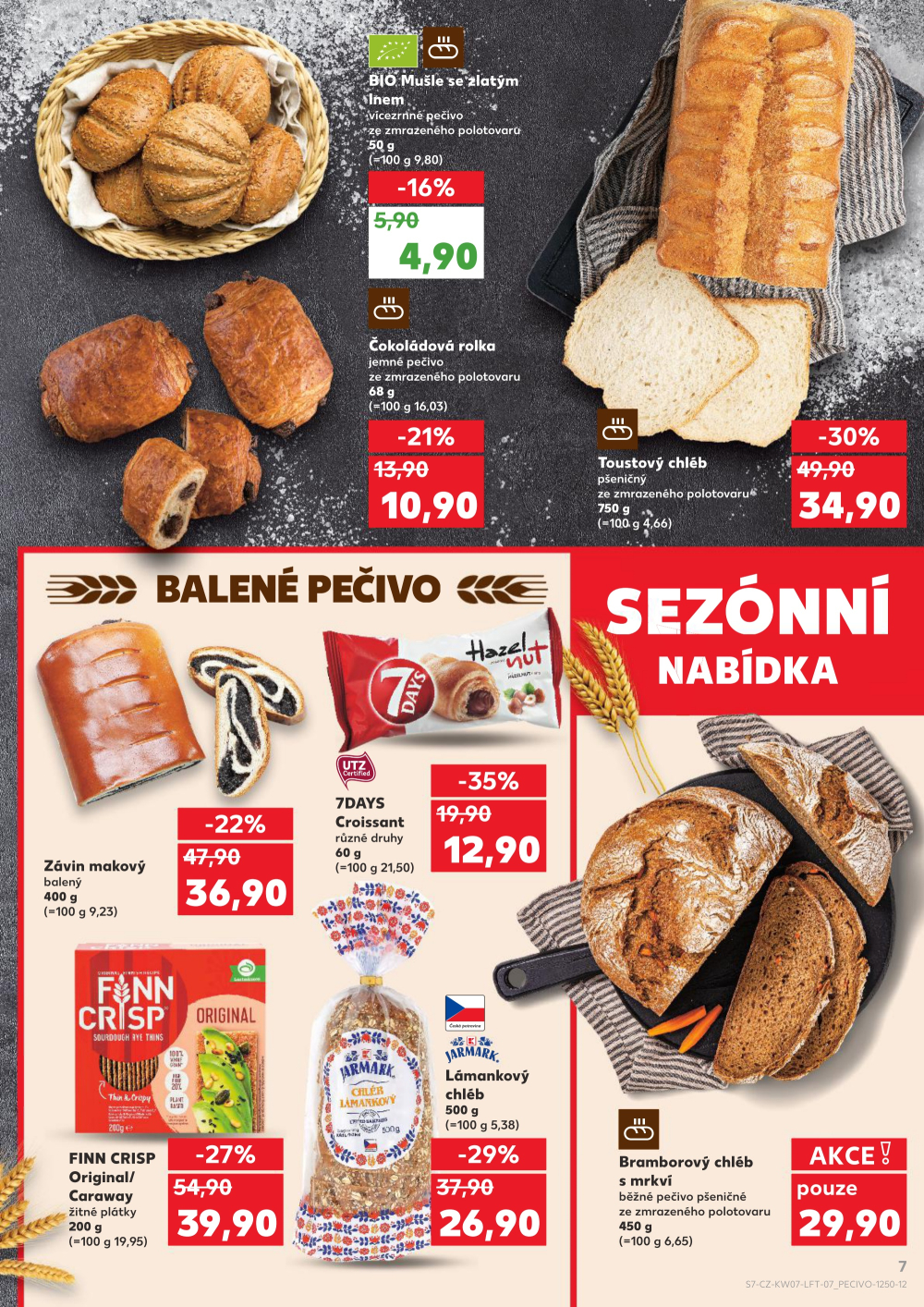 Leták Kaufland leták Rychnov nad Kněžnou - strana 7
