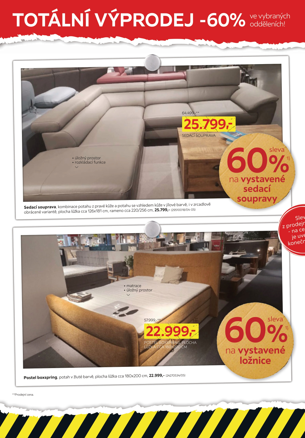 Leták Kika Nábytek leták - Totální výprodej - strana 2