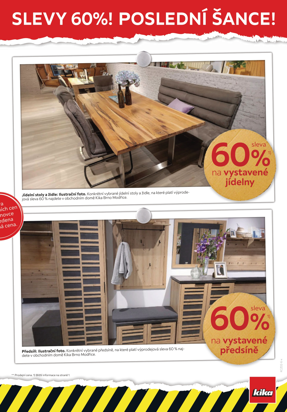Leták Kika Nábytek leták - Totální výprodej - strana 3