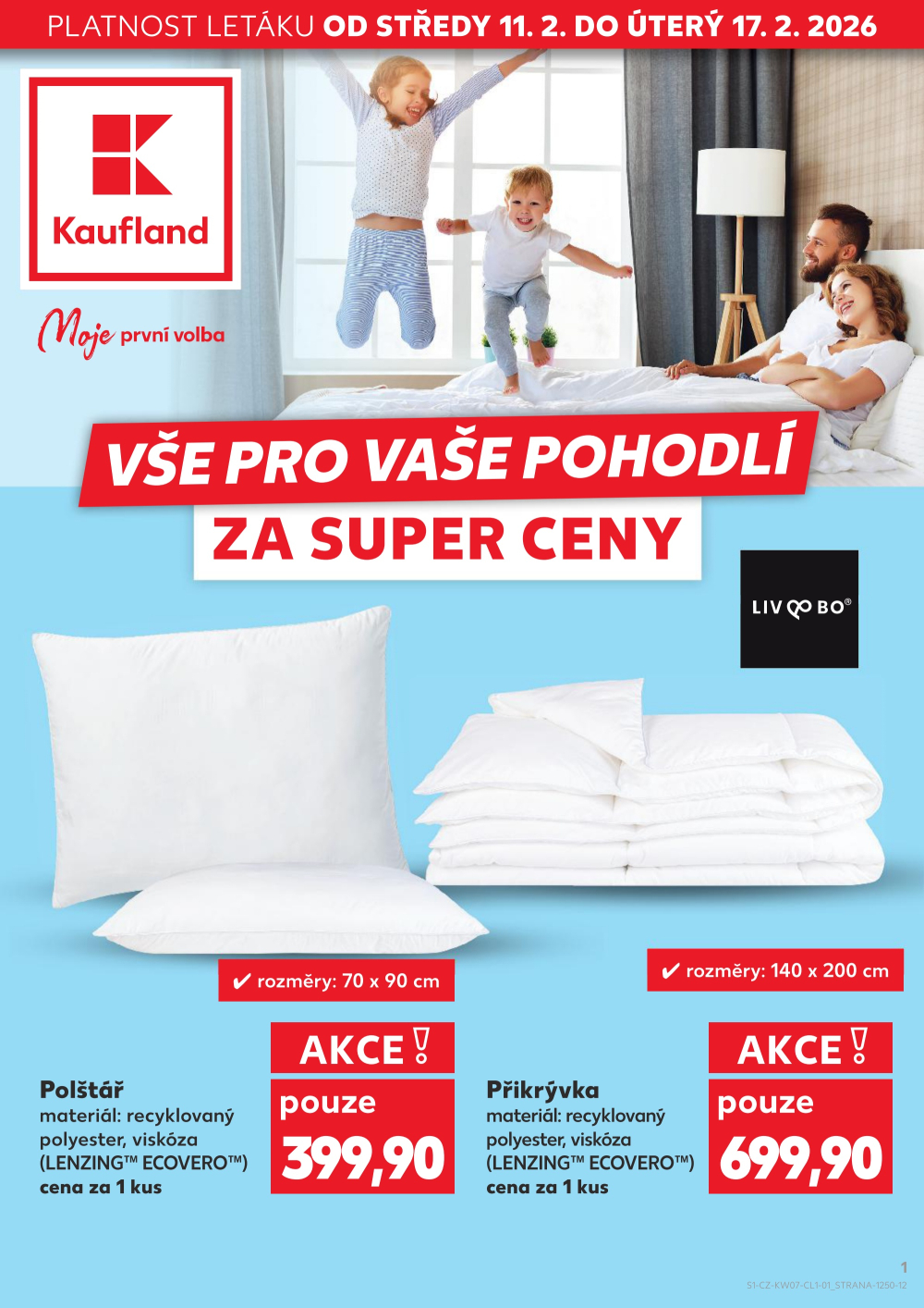Leták Kaufland leták - Spotřební zboží - strana 1